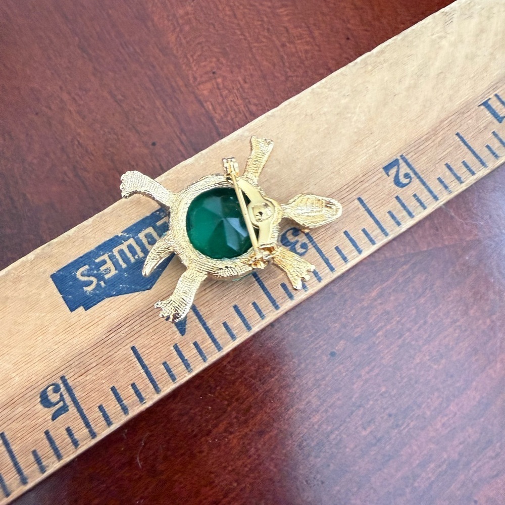 Vintage Turtle Brooch - Picture 3 of 3